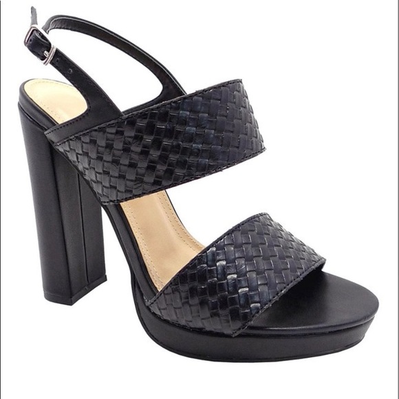 Wild Diva Shoes - ❌SOLD🌺Wild Diva Lounge Morrin Black Slingback Sandal